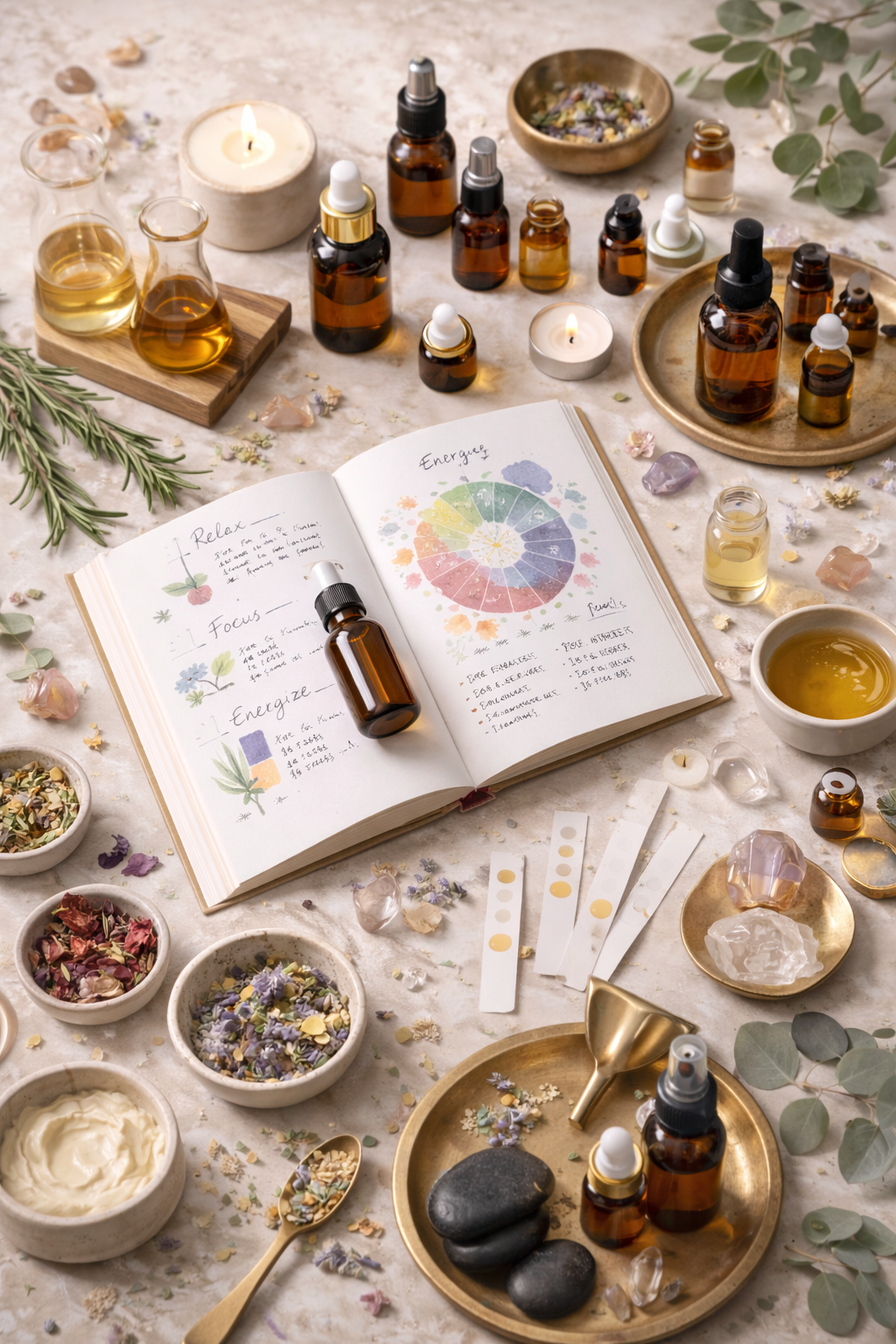 Essential Oil Blending & Rituals Guide