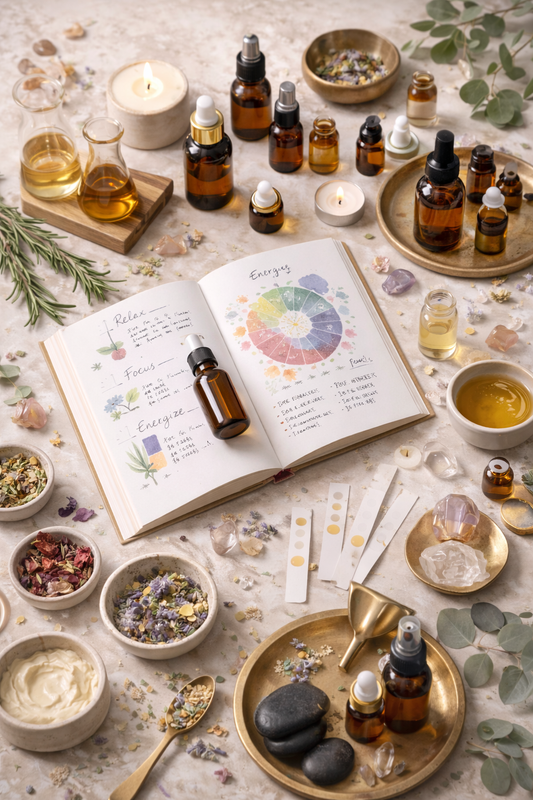 Essential Oil Blending & Rituals Guide